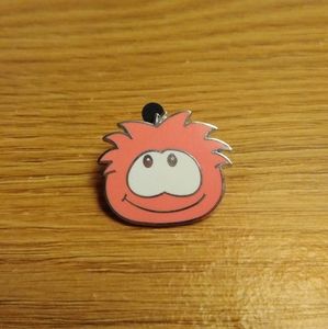 Pink Club Penguin Puffle Disney Pin